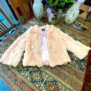 COPY - Sheared Angora Rabbit jacket